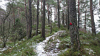 The ridge towards Hestaberget