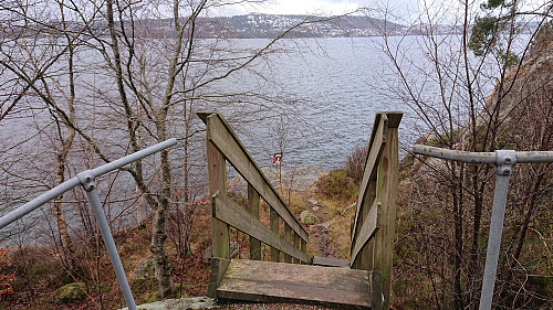 Utnehagen provides easy access to the sea