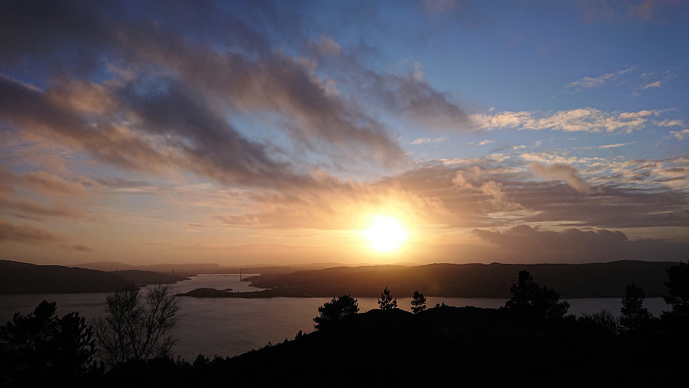 Sunset from Ørneberget