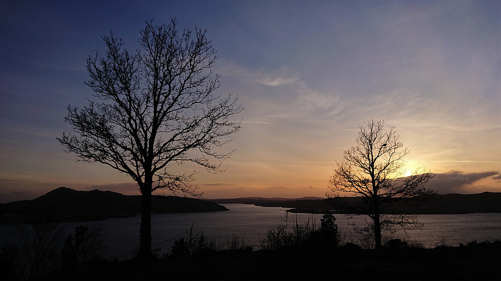 Sunset at Sandviksbatteriet