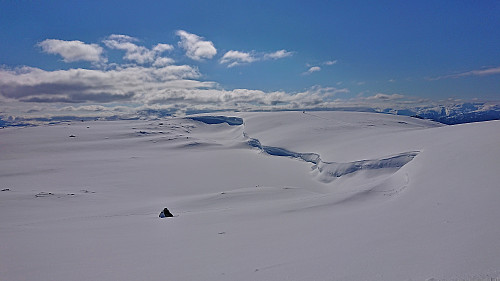 Approaching Høgehaug from Britabu