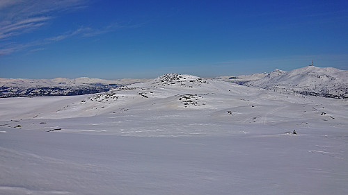 Lingesetfjellet from Dueskardhøgdi