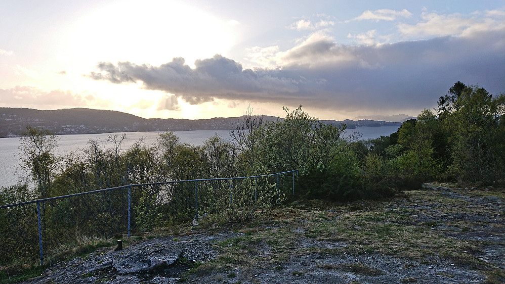 Northwest from Hellen festning