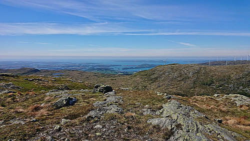 Northwest from Klovskardfjellet Vest