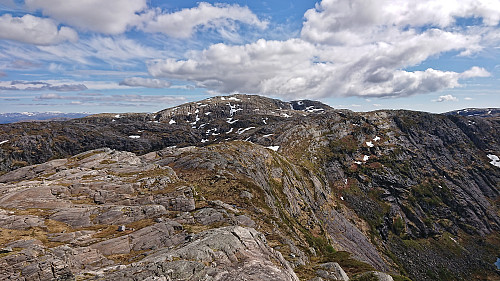 Horga from the ascent to Austrefjellet