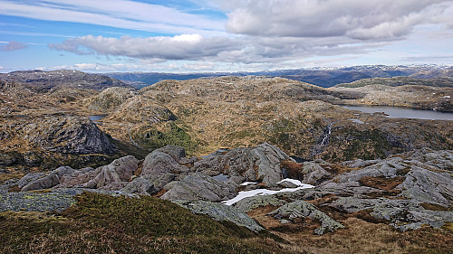 Skarpefjellet from Austrefjellet