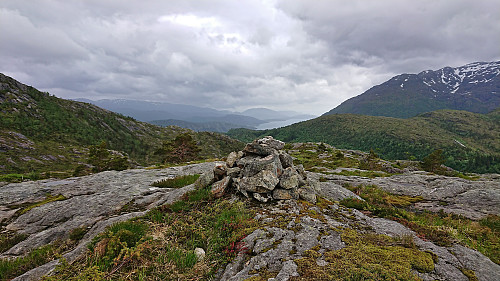 South from Skåpet with Samnangerfjorden in the background