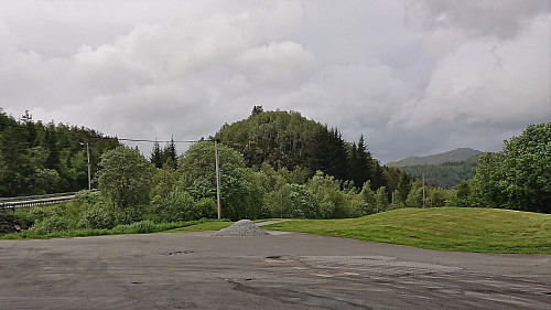 Looking back at Svartliåsen from Gullbotn