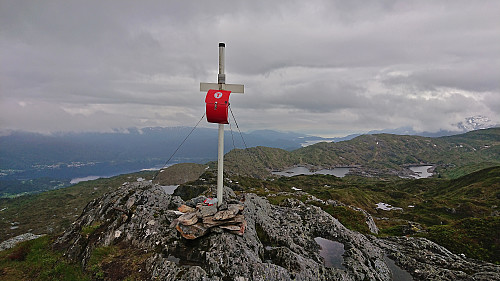 South from the trig marker at Raudnipa