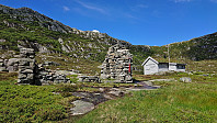 Old and new cabin in Skitdalen