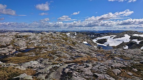 On the way from Svadfjellet to Dukefjellet