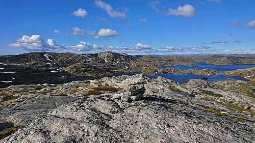 North from Dukefjellet with Svadfjellet in the background