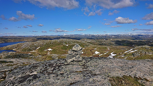 Northeast from Dukefjellet with Dukefjellet Øst in the background