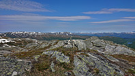 The summit of Sveindalsnuten