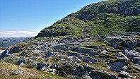 Off-trail ascent to Gråfjellet