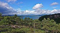 North fr. the ascent to Ramnaberget