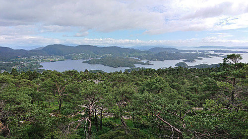 Lysefjorden from Tverrfjellet