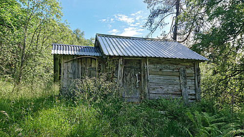 One of two remaining buildings at Heggerusti/Rusti