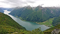 Fjærlandsfjorden and Fjærland