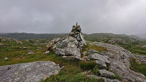 The cairn at Hellebergsåta