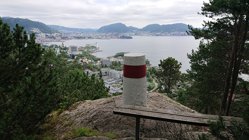 View from the trig marker at Furukammen