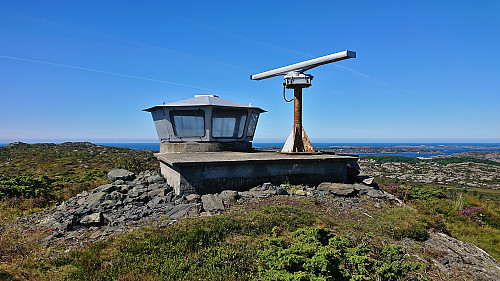 The observation tower at Mørkadalsfjellet