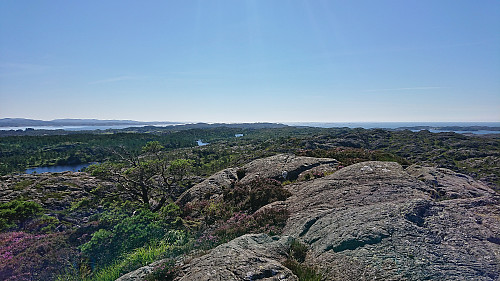 South from Gåsafjellet with Mørkadalsfjellet in the distance