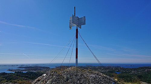 The summit of Bergesfjellet
