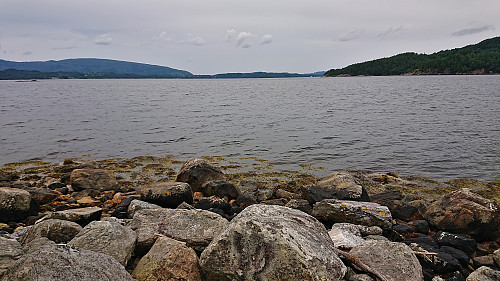 West from Grøttneset in front of Fjordblikk