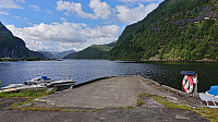 The docks at Eidslandet
