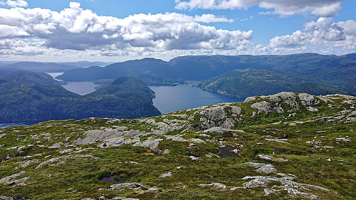 Romarheimsfjorden from Snøya