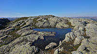 The summit of Bjørndalshesten
