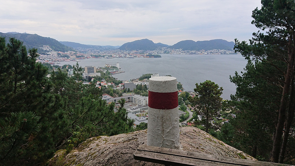 View from the trig marker at Furukammen