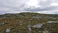 The summit of Høgahorgi