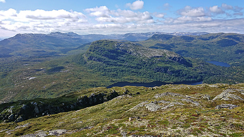 Skamdalshorgi from the descent from Høgahorgi
