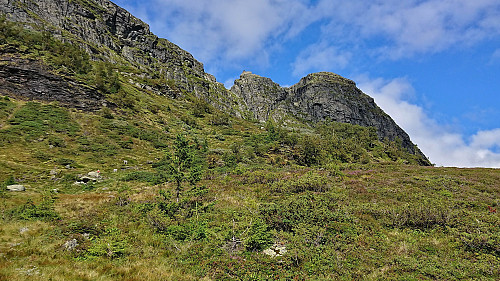 Looking back up at Horganipen and Horgastien