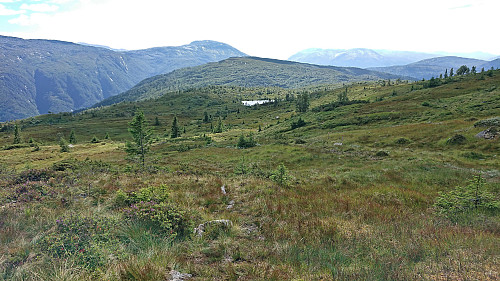 Approaching Steinsethorgi and Håtjørn