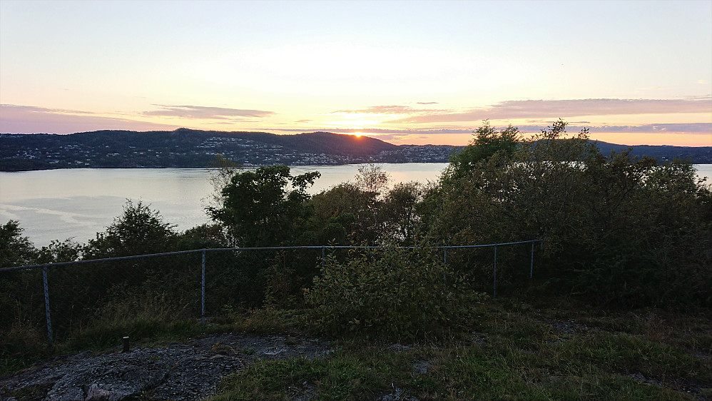 Sunset from Hellen festning