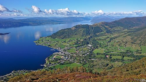 Rosendal from the descent