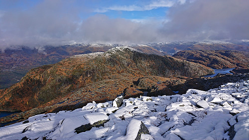 Hornafjellet from Slettefjellet