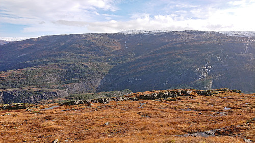 Saudalsnovi from the descent from Slettefjellet