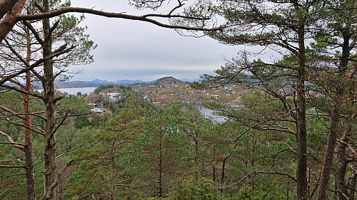 North towards Storafjellet from near the summit of Såta