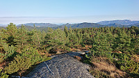 Northeast from Tveitalifjellet
