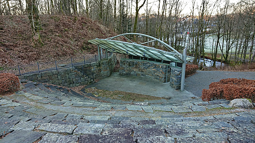 The amphitheater at Fana kulturpark