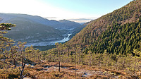 Bårdvatnet from the ascent