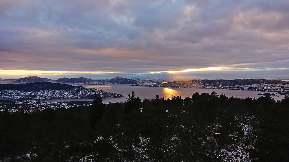 Sunset from Geitanuken