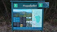 The sign at the trailhead
