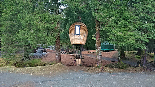Konglen - a small cabin for rent at Fløyen