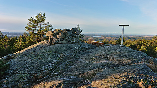 The summit of Kolåsfjellet