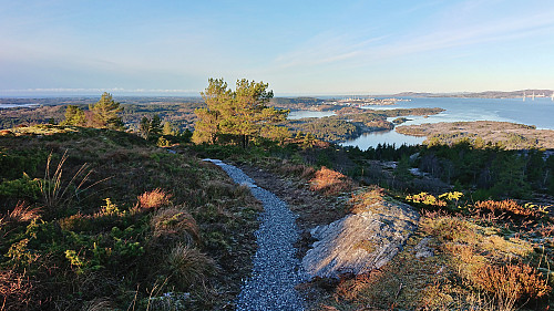 The trail across Hæddena